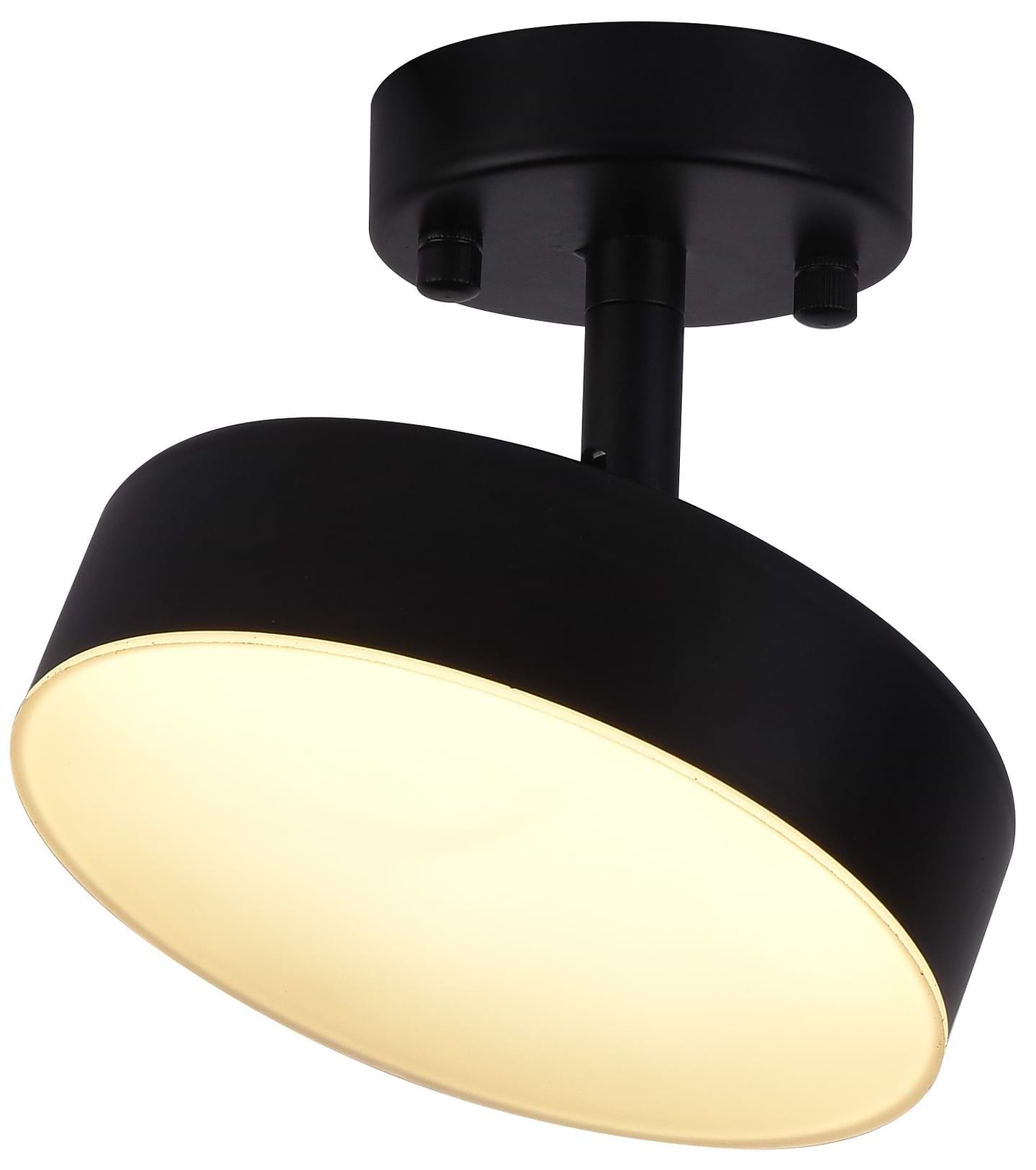 Світлодіодний світильник Miorro LED Fiori 7.6W, 2700-6000К чорний (51-313-001)