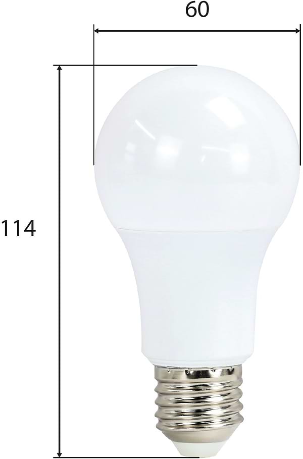 Фото - Лампочка светодиодная Miorro A60 11W E27 4000K (51-314-001)