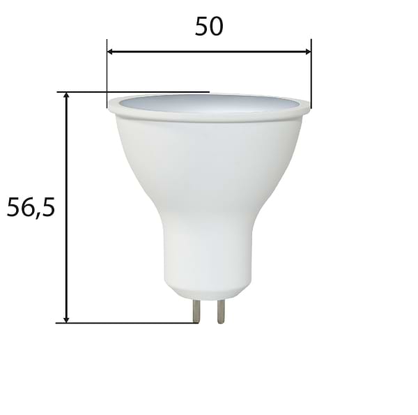 Фото - Лампочка світлодіодна Miorro JCDR 9W Gu5.3 4000K (51-314-003)