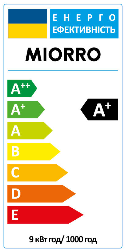 Фото - Лампочка світлодіодна Miorro JCDR 9W Gu5.3 4000K (51-314-003)