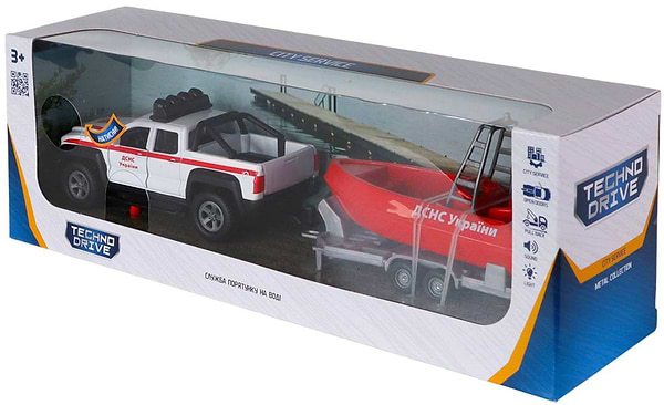 Фото - Наземная спецтехника TechnoDrive ВОДНАЯ СЛУЖБА СПАСЕНИЯ (свет, звук) (510217.270)