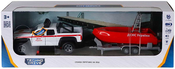 Фото - Наземная спецтехника TechnoDrive ВОДНАЯ СЛУЖБА СПАСЕНИЯ (свет, звук) (510217.270)