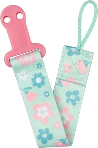 Держатель пустышек Canpol babies Цепочка Exotic Animals, бирюзовая (51/023_tur)