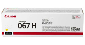 Картридж-тонер Canon for MF65x/LBP63x Cartridge 067H Yellow (5103C002AA)