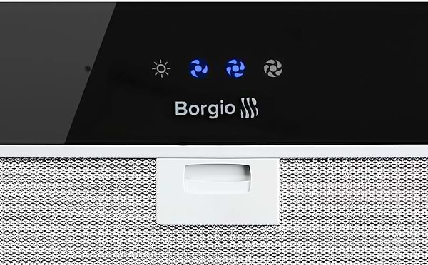 Фото - Витяжка вбудована Borgio BBG 51K Black Glass