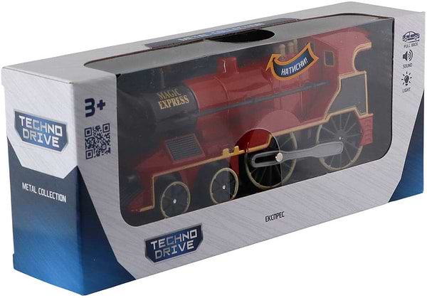 Фото - Залізничний потяг TechnoDrive ЧАРІВНИЙ ЕКСПРЕС (світло, звук) (510603.270)