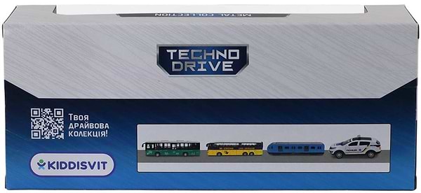 Фото - Залізничний потяг TechnoDrive ЧАРІВНИЙ ЕКСПРЕС (світло, звук) (510603.270)