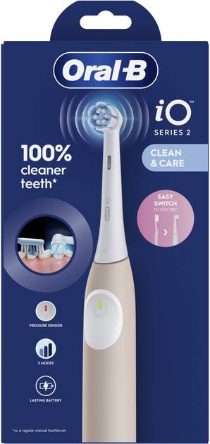 Фото - Зубна щітка електрична Oral-B Braun iO 2 iOS2.1C9.0 типу 3770 Ніжно-рожева