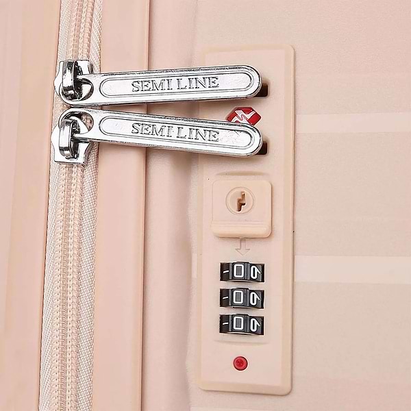 Фото - Чемодан Semi Line M Beige (T5795-2)