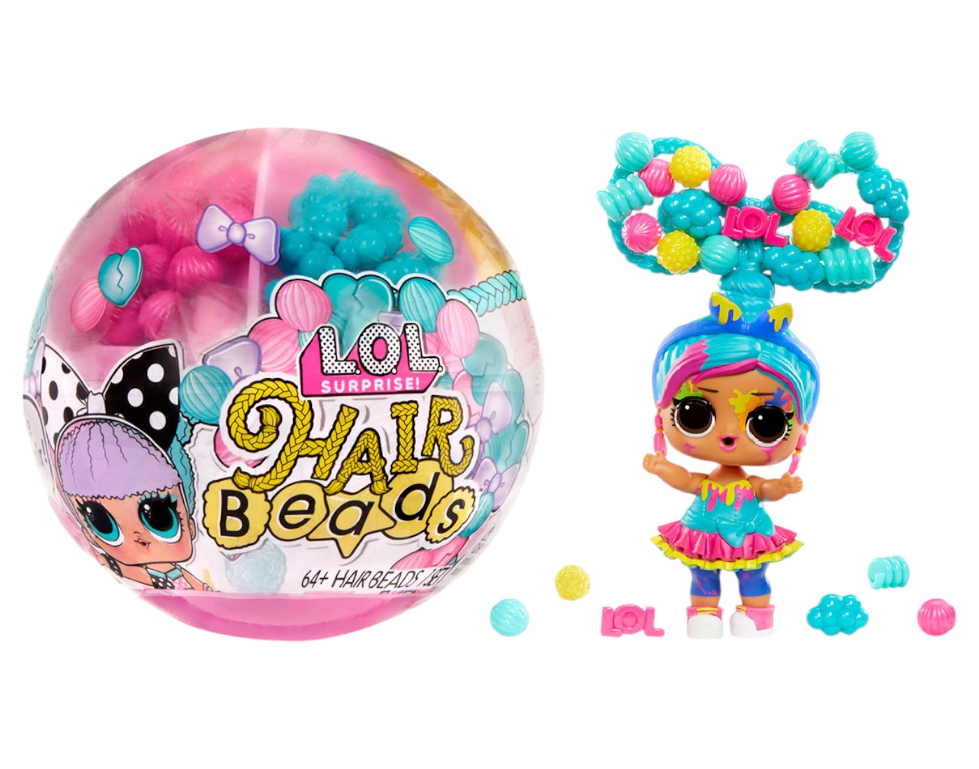Фото - Кукольный набор L.O.L. Surprise! ФЕЕРИЧЕСКИЕ ПРИЧЕСКИ ИЗ БУСИНОК (в асорт., в диспл.) (511205)