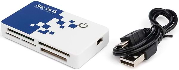 Фото - Кардрідер Atcom USB 2.0 TD2029 MS, SD, microSD/TF, M2 Black (AT10729)