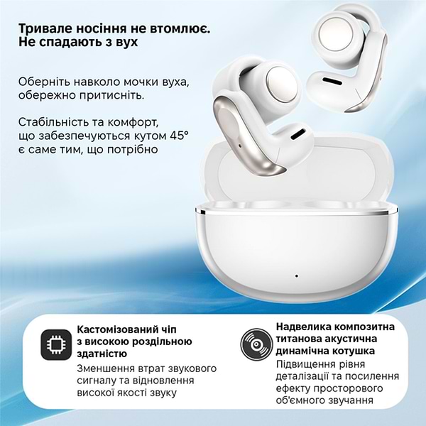 Фото - Навушники вкладиші бездротові TWS INSPIRE YX31 white