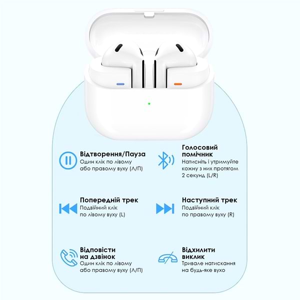 Фото - Наушники вкладыши беспроводные TWS INSPIRE Buds3 white