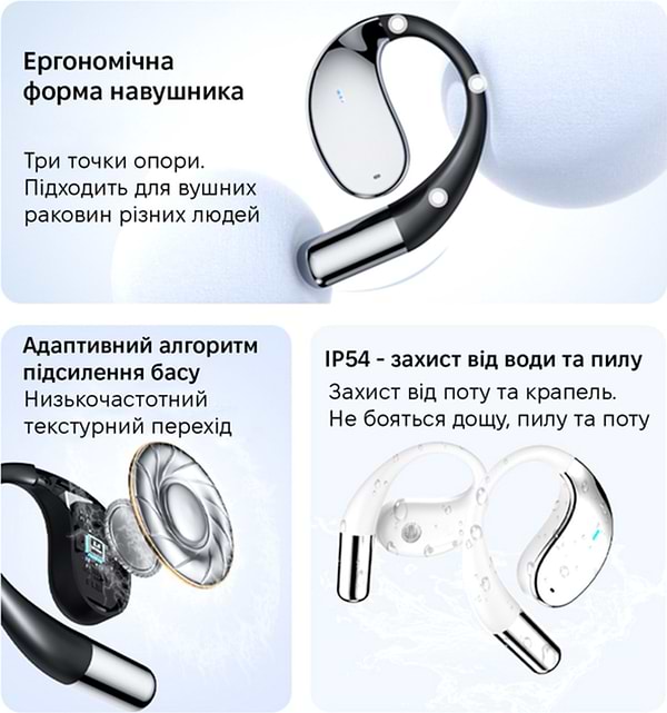 Фото - Навушники вкладиші бездротові TWS INSPIRE YYK Q39 black