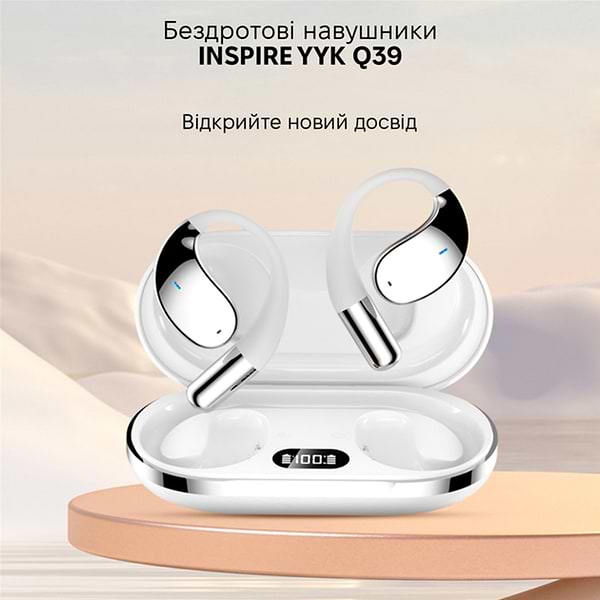 Фото - Навушники вкладиші бездротові TWS INSPIRE YYK Q39 white