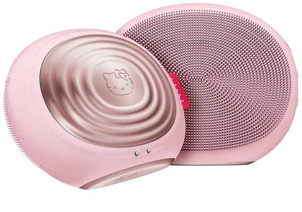 Фото - Щітка для чищення обличчя GESKE Sonic Thermo Facial Brush 5 в 1 by Hello Kitty (HK000008PI01)