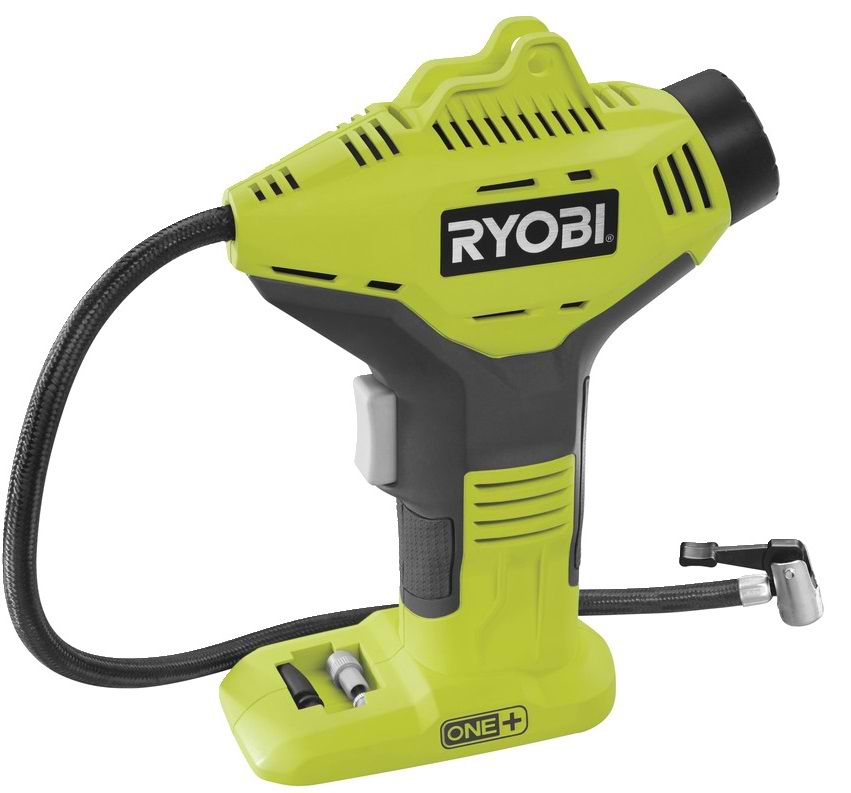 Автокомпресор Ryobi ONE+ R18PI-0 18В (5133003931) - Фото 1
