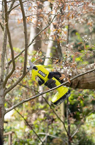 Фото - Секатор акумуляторний Ryobi RY18SCA-0