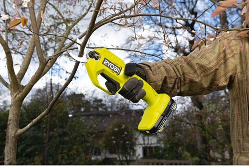 Фото - Секатор акумуляторний Ryobi RY18SCA-0