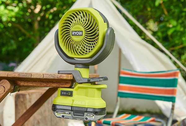 Фото - Вентилятор портативний Ryobi ONE+ RCF18-0 без АКБ та ЗП (5133005400)