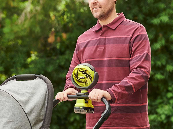 Фото - Вентилятор портативний Ryobi ONE+ RCF18-0 без АКБ та ЗП (5133005400)
