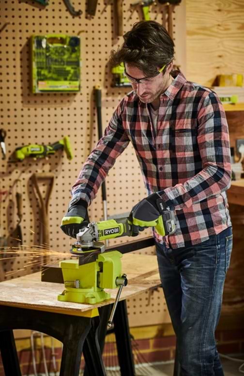 Фото - Болгарка Ryobi ONE+ RAG18125-0 (без АКБ та ЗП)