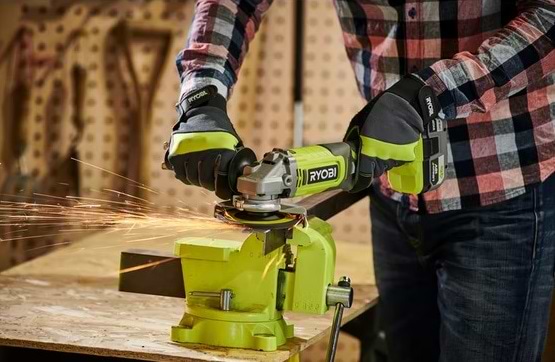 Фото - Болгарка Ryobi ONE+ RAG18125-0 (без АКБ та ЗП)