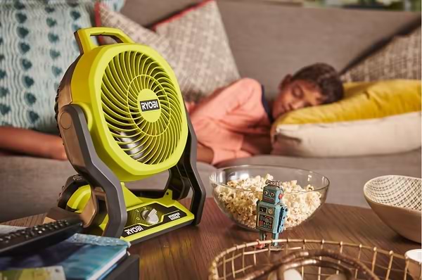 Фото - Вентилятор настольный Ryobi ONE+ RF18-0 WHISPER (бес АКБ и ЗУ)