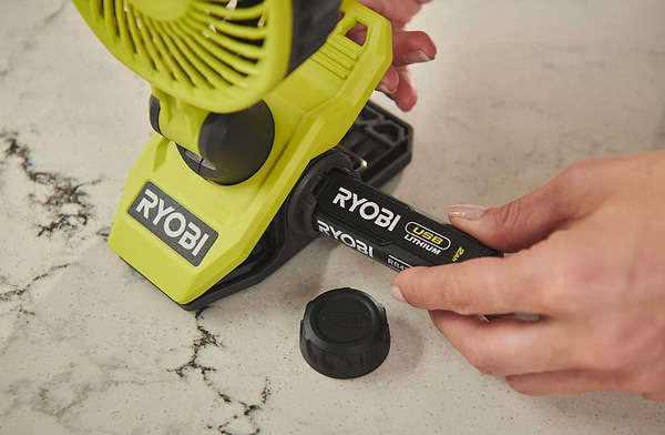 Фото - Вентилятор портативний Ryobi USB Lithium RCF4-0 без АКБ та ЗП (5133006130)