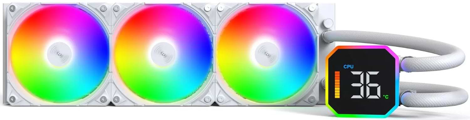 Водяная система охлаждения Montech HYPERFLOW DIGITAL 360 (W)