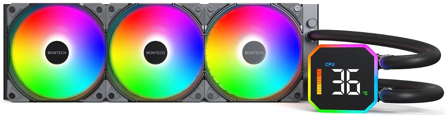 Водяная система охлаждения Montech HYPERFLOW DIGITAL 360 (B)