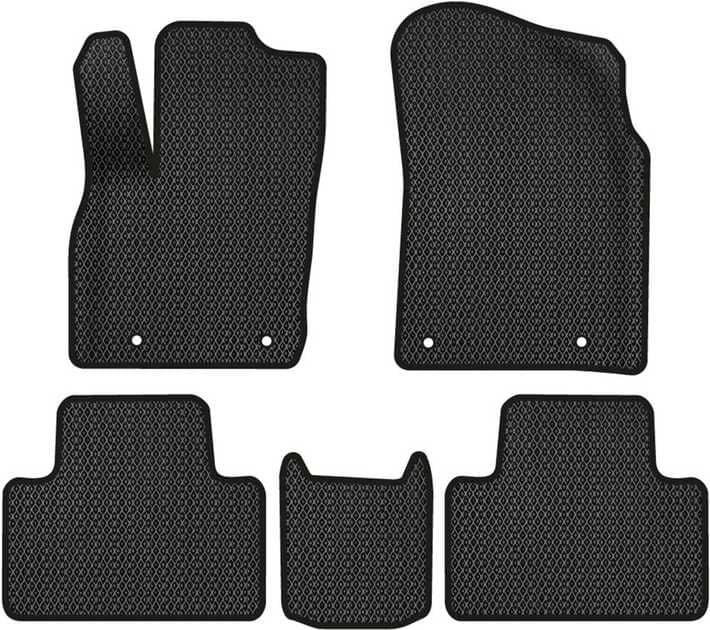 EVA килимки в салон авто EVAtech для Durango (WK2) 6 seats Dodge 2010-2014 3 покоління SUV USA DE14150C5OU4RBB