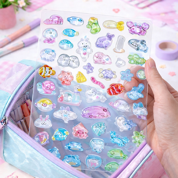 Фото - Наклейки Tiki Wiki серии Crystal – ТИКИ МОРЕ (51423)