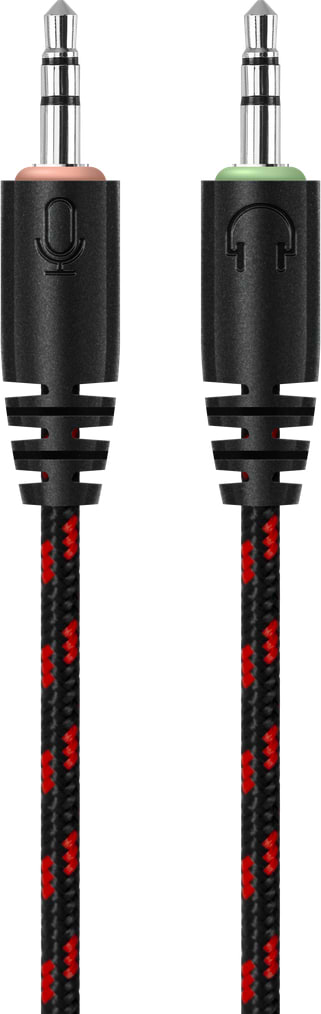 Фото - Гарнитура проводная игровая Defender Scrapper 500 Red/Black (64500)