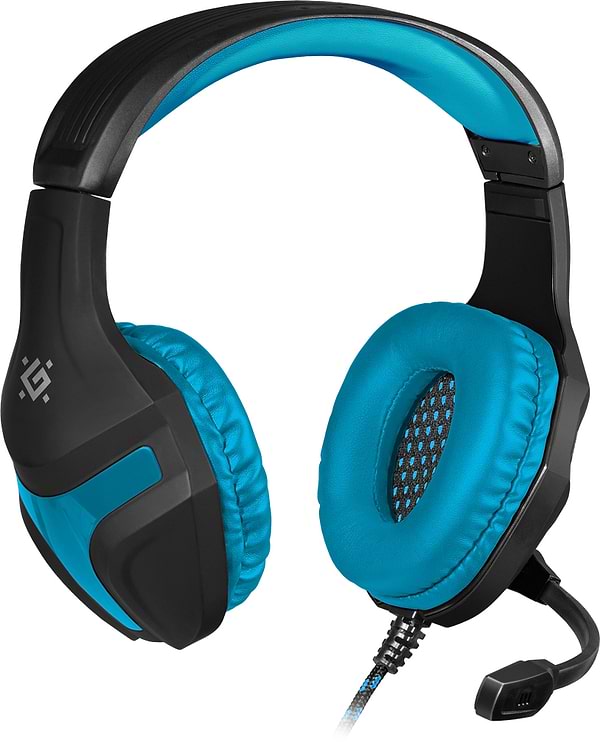 Фото - Гарнітура дротова ігрова Defender Scrapper 500 Blue/Black (64501)