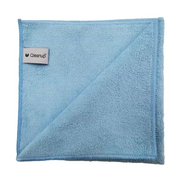 Серветка побутова York QLEANUP 40x40 см 10 шт. блакитна (51449)
