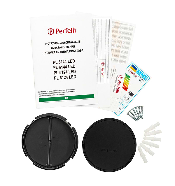 Фото - Витяжка традиційна Perfelli PL 6144 W LED