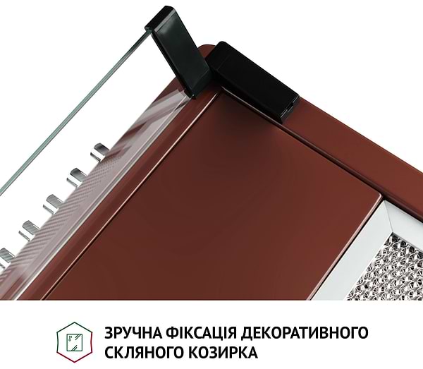 Фото - Вытяжка традиционная Perfelli PL 5144 BR LED
