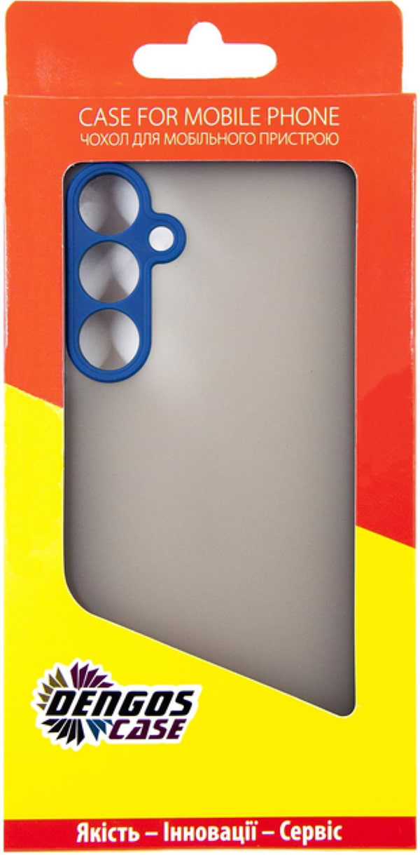 Фото - Чохол для смартфону DENGOS Matt for Samsung Galaxy M55 SM-M556 Blue (DG-TPU-MATT-159)