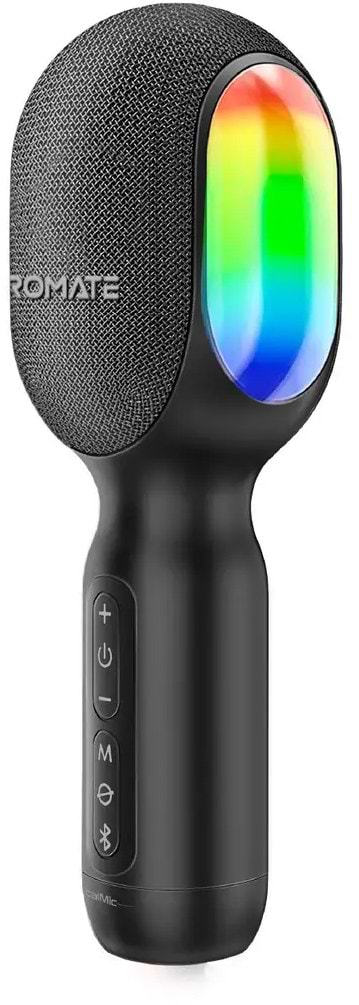 Микрофон вокальный беспроводной Promate vocalmic.black - Фото 1