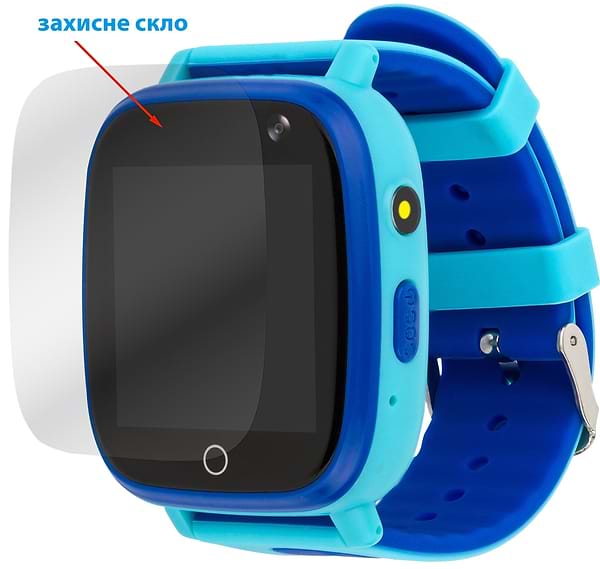 Фото - Детские часы AmiGo GO001 Swimming Camera+LED Blue