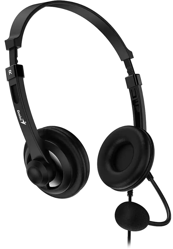 Фото - Гарнітура дротова Genius HS-230U USB 2.4m (31710021401)