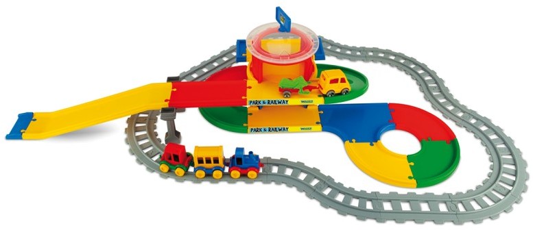 Ігровий набір для малюка Wader "Play Track Railway" Вокзал 6,4 м (51520)