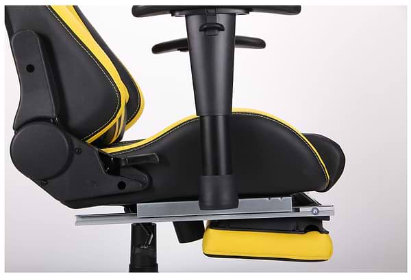 Фото - Кресло для геймеров AMF VR Racer BattleBee черный/желтый