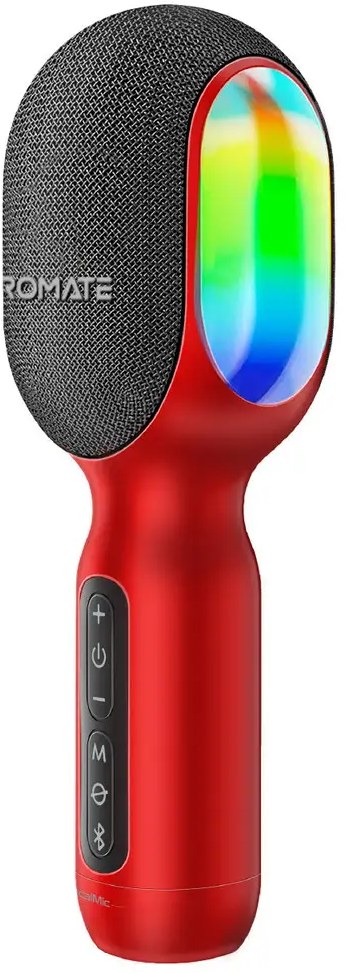 Микрофон вокальный беспроводной Promate vocalmic.red - Фото 1