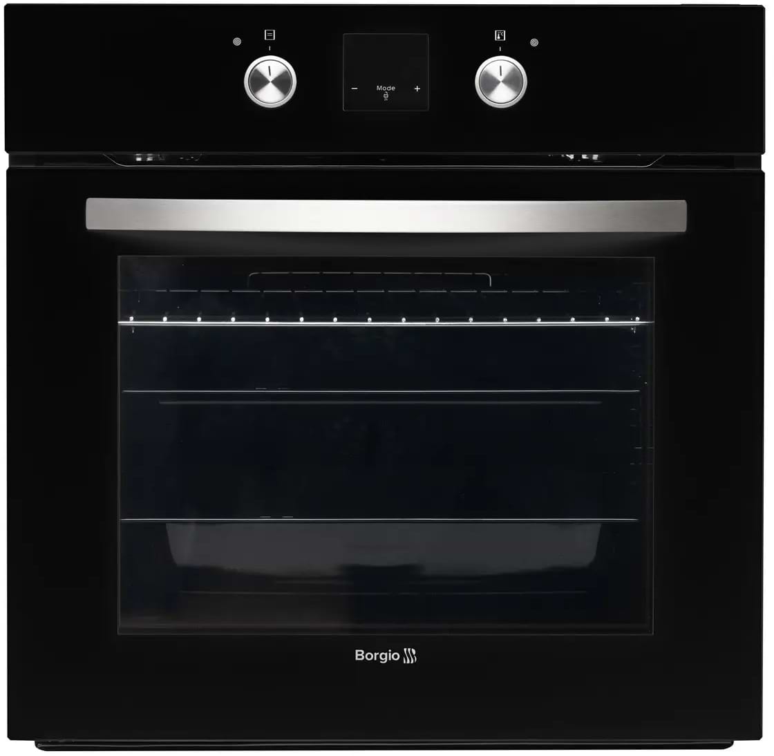Духовой шкаф электрический Borgio OME 208.01 V Black Glass - Фото 1