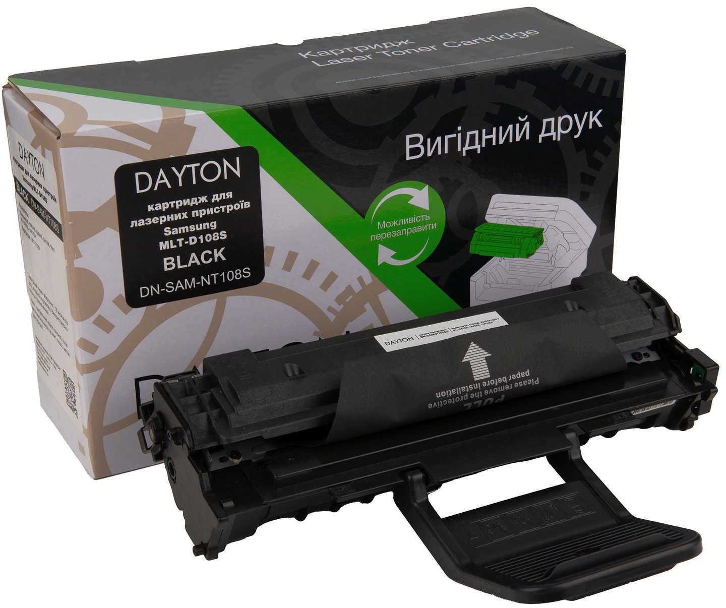 Картридж для лазерных принтеров/МФУ Dayton Samsung MLT-D108S для ML-1640/2240 (DN-SAM-NT108S)