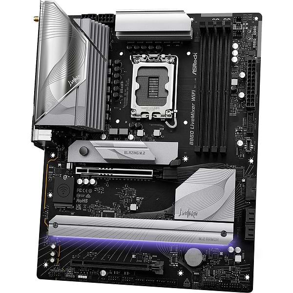 Фото - Материнская плата ASRock B860 LiveMixer WiFi DDR5
