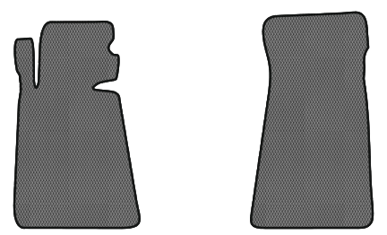 EVA килимки в салон авто передні EVAtech для 5 Series (E34) BMW 1987-1996 3 покоління Sedan EU (BM51602A2RGB)