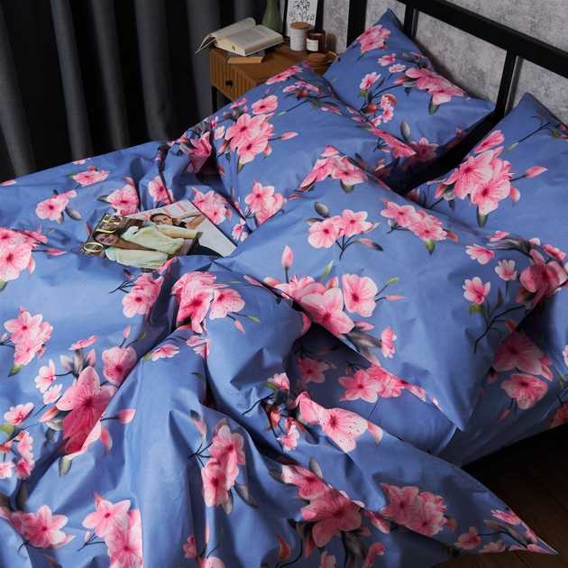Фото - Комплект постельного белья Moon&Star Premium Blossom Sky 143х210х2 (MS-820007553)